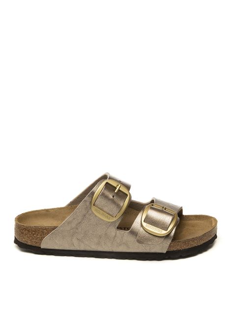 Sandalo big buckle laminato platino BIRKENSTOCK | ARIZONA BIG BUCKLE1020882-GRACEFUL